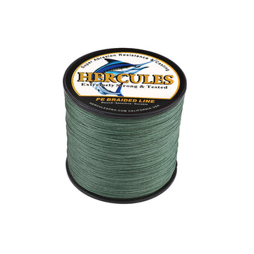 300M 328Yds Green 10lb-300lb HERCULES PE Braided Fishing Line 8 Strands HERCULES